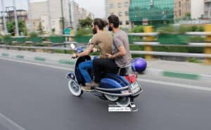 دوره همی وسپا سواران به مناسبت روز وسپا در تهران+ فیلم و عکس