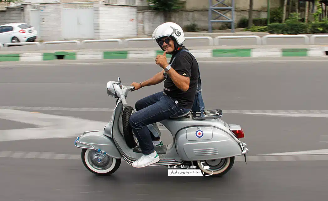 دوره همی وسپا سواران به مناسبت روز وسپا در تهران+ فیلم و عکس