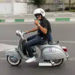 دوره همی وسپا سواران به مناسبت روز وسپا در تهران+ فیلم و عکس