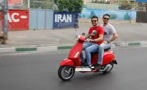 دوره همی وسپا سواران به مناسبت روز وسپا در تهران+ فیلم و عکس