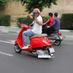 دوره همی وسپا سواران به مناسبت روز وسپا در تهران+ فیلم و عکس