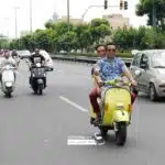 دوره همی وسپا سواران به مناسبت روز وسپا در تهران+ فیلم و عکس