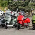 دوره همی وسپا سواران به مناسبت روز وسپا در تهران+ فیلم و عکس