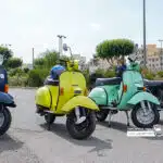 دوره همی وسپا سواران به مناسبت روز وسپا در تهران+ فیلم و عکس