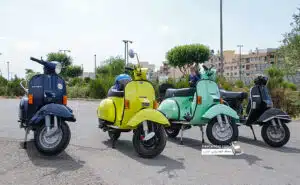 دوره همی وسپا سواران به مناسبت روز وسپا در تهران+ فیلم و عکس