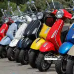 دوره همی وسپا سواران به مناسبت روز وسپا در تهران+ فیلم و عکس