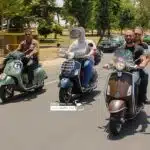 دوره همی وسپا سواران به مناسبت روز وسپا در تهران+ فیلم و عکس