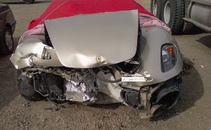 تصادف فراری F430 در تهران، خودرویی که هیچ وقت در شهر دیده نشد