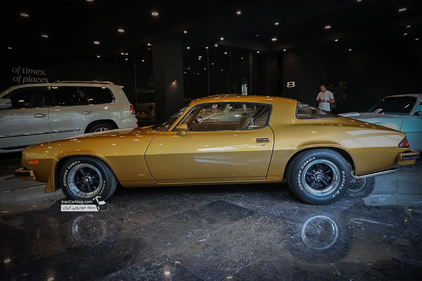 شورولت کامارو ۱۹۷۷ آمریکایی عضلانی ۸ سیلندر