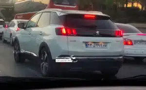 پژو 3008 پلاک ملی رویت شد + کراس اوور کامپکت فرانسوی در ایران