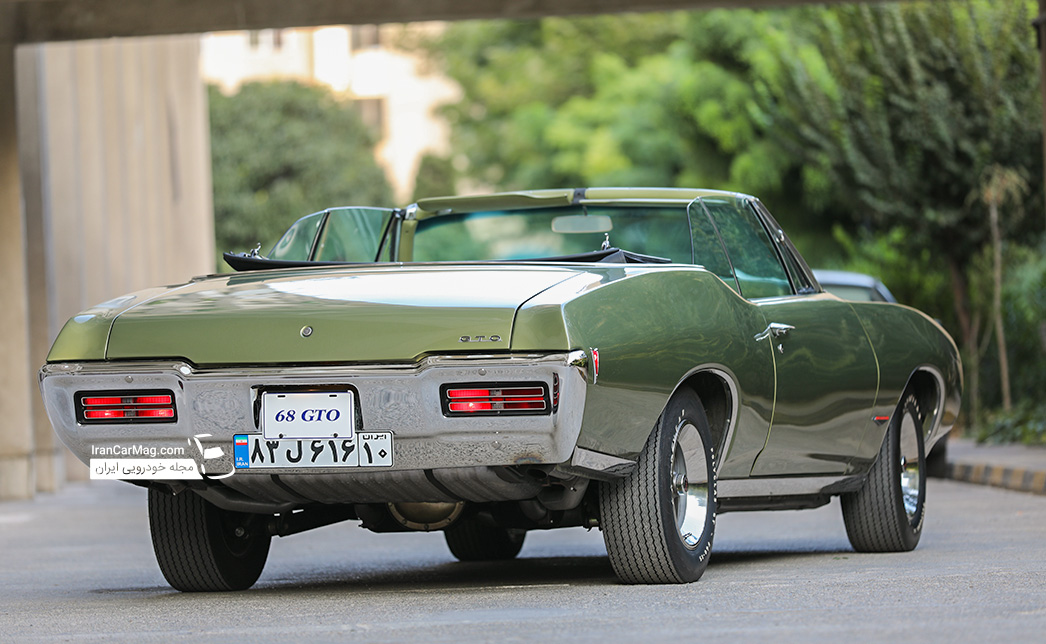 ملاقات با پونتیاک GTO کانورتیبل 1968 کلاسیک، جواهری ارزشمند در تهران + فیلم و تصاویر