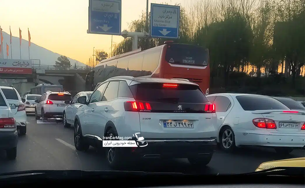 پژو 3008 پلاک ملی رویت شد + تصویر