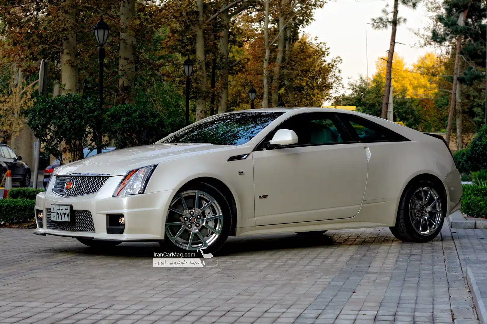 آزمایش رانندگی با کادیلاک CTS-V کوپه گذرموقت