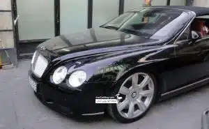 تصادف دلخراش خودروی بنتلی کانتیننتال 8 سیلندر در ایران + عکس