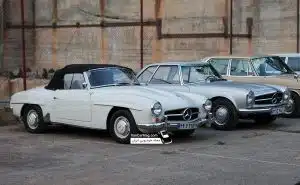 نازی ها به دیزین رسیدند، گزارش دومین برنامه کلوپ مرسدس بنز در سال ۹۸