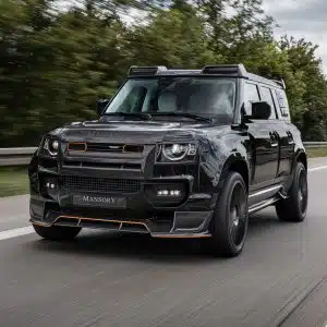 لندروور دیفندر 110 دارای امضای منصوری «شکنجه» و افزایش قدرت 650 اسب بخاری است.