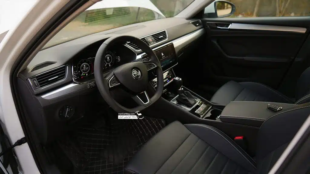 ویدئو تست و بررسی اشکودا سوپرب 2024 پلاک ملی در ایران