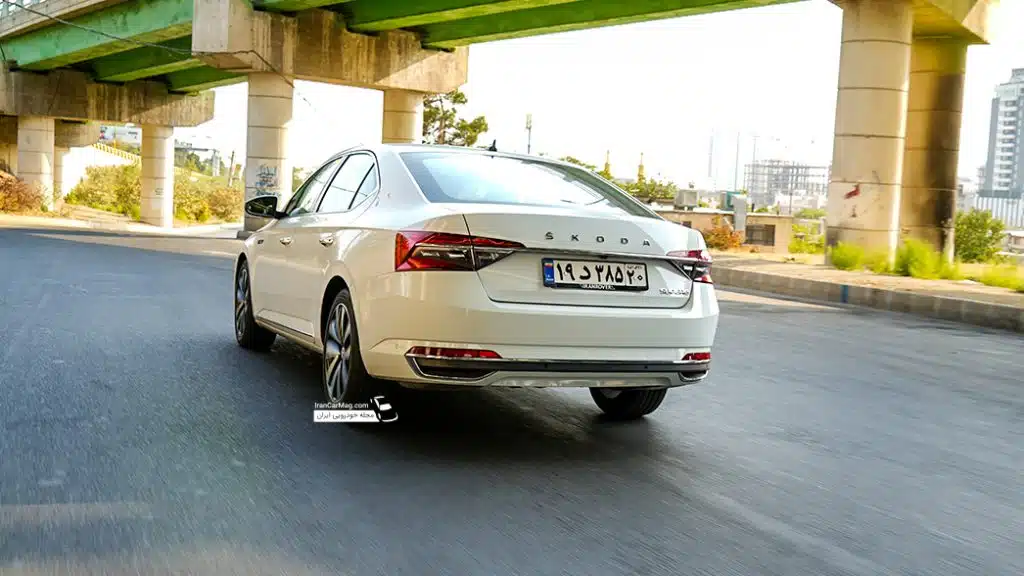 ویدئو تست و بررسی اشکودا سوپرب 2024 پلاک ملی در ایران