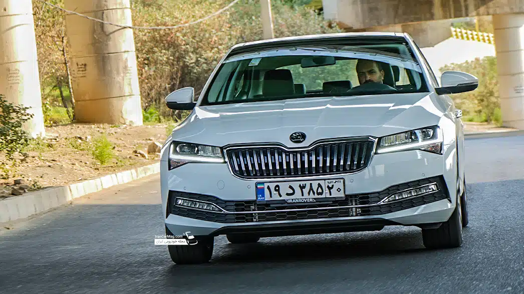 ویدئو تست و بررسی اشکودا سوپرب 2024 پلاک ملی در ایران