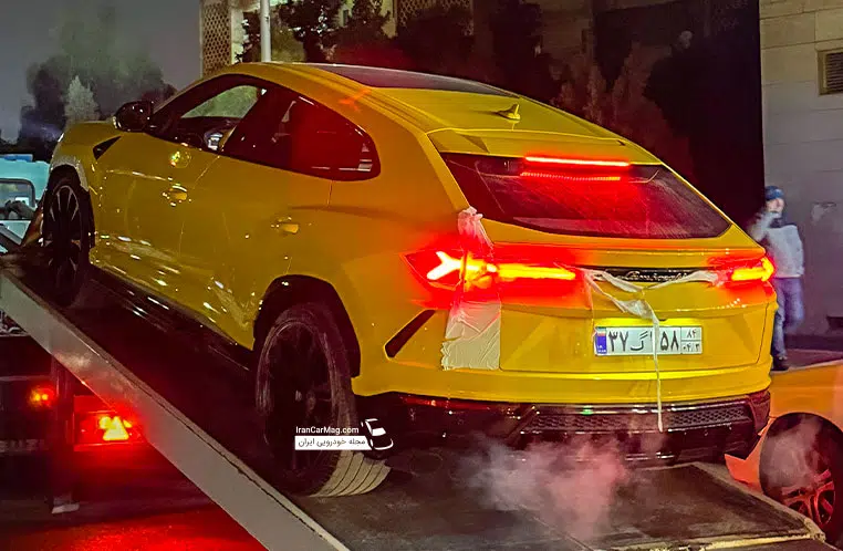 لامبورگینی اوروس در تهران - لامبورگینی گذرموقت 8 سیلندر!