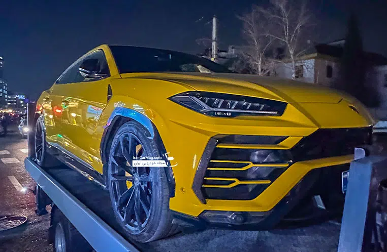 لامبورگینی اوروس در تهران - لامبورگینی گذرموقت 8 سیلندر!