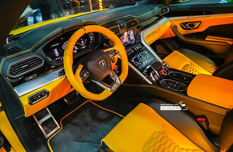 لامبورگینی اوروس در تهران - لامبورگینی گذرموقت 8 سیلندر!
