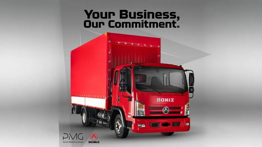 شرایط فروش کامیونت بونیز ۶ تن و ۸.۵ تن تحویل فوری، بدون نیاز به ضامن