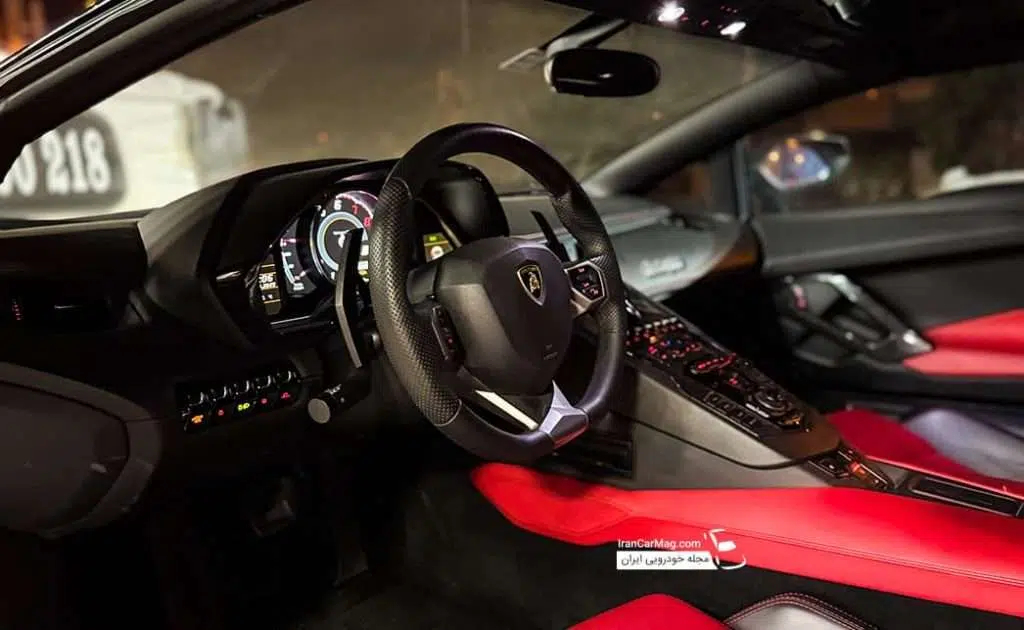 لامبورگینی اونتادور در ایران! پس از 12 سال دوباره لامبورگینی آمد! اینبار 12 سیلندر رودستر!