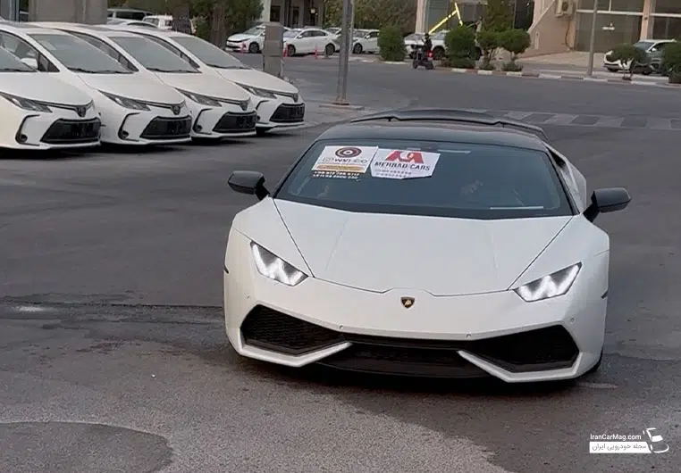 ورود لامبورگینی هوراکان LP610-4 به کیش، چهارمین لامبورگینی در جزیره