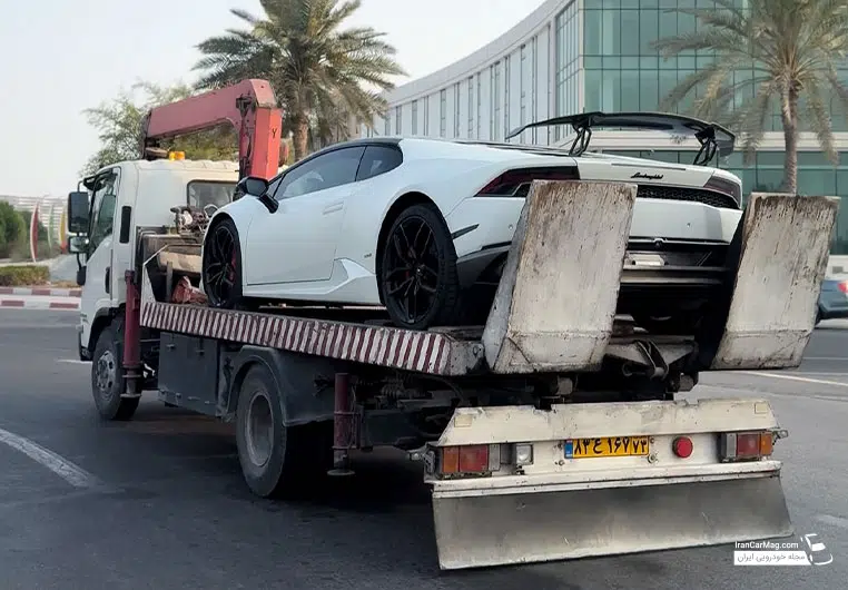 ورود لامبورگینی هوراکان LP610-4 به کیش، چهارمین لامبورگینی در جزیره