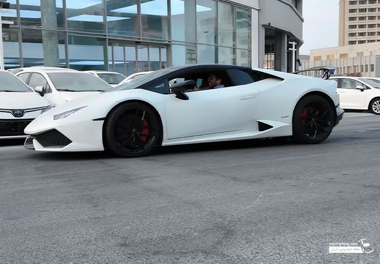 ورود لامبورگینی هوراکان LP610-4 به کیش، چهارمین لامبورگینی در جزیره