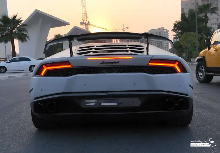 ورود لامبورگینی هوراکان LP610-4 به کیش، چهارمین لامبورگینی در جزیره