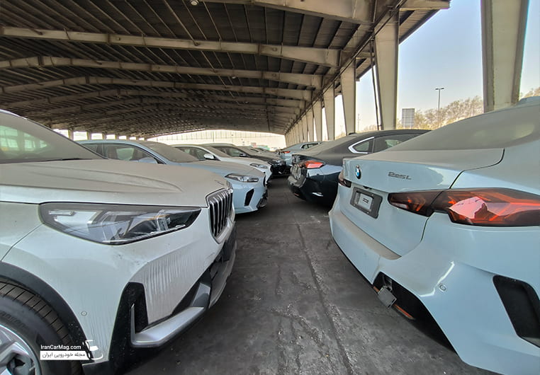محموله جدید بی ام و پرشیا خودرو در مسیر ترخیص! BMW 225L و بی ام سری 1 بخشی از محموله!