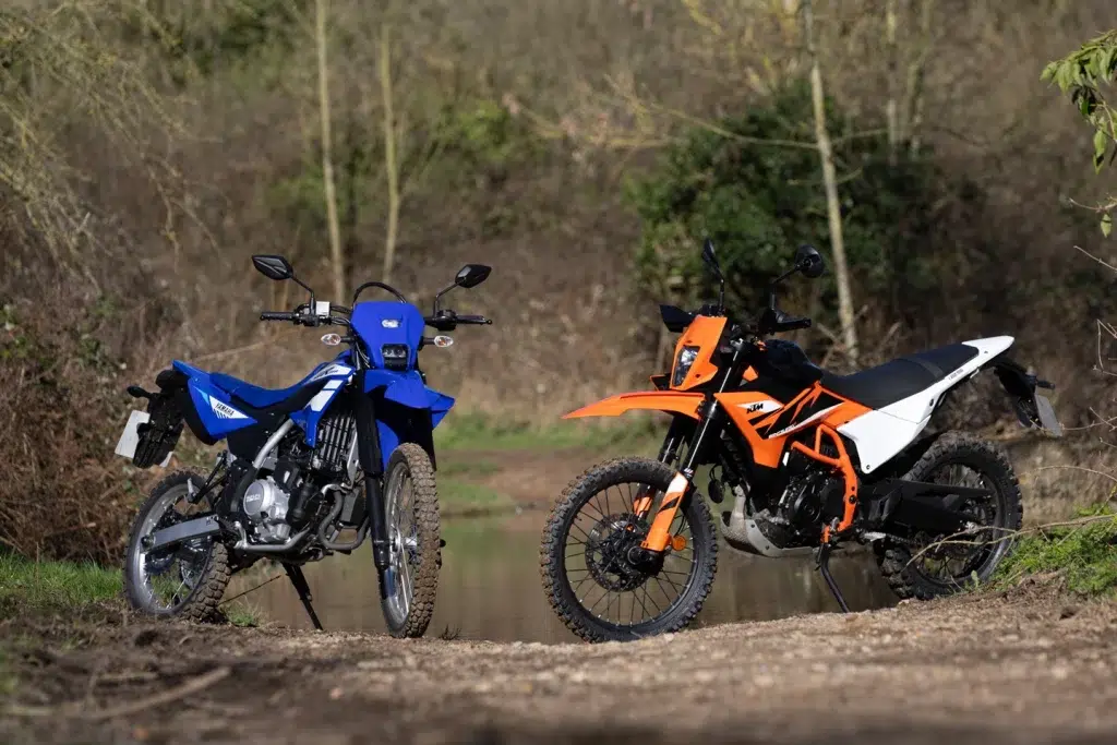 یاماها WR125R و کی تی ام 125 Enduro R