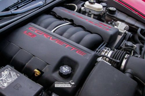 پیشرانه 8 سیلندر مورد استفاده در کوروت مورد نظر