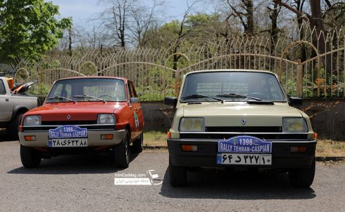 رالی خانوادگی خودروهای کلاسیک، تهران کاسپین در سال 98 + تصاویر و فیلم