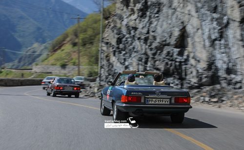 رالی خانوادگی خودروهای کلاسیک، تهران کاسپین در سال 98 + تصاویر و فیلم