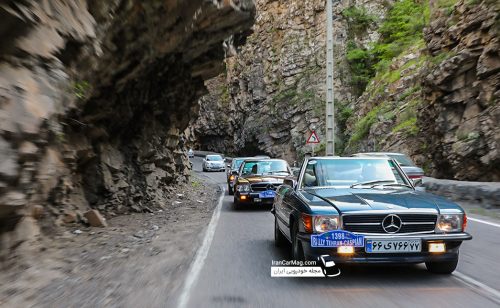 رالی خانوادگی خودروهای کلاسیک، تهران کاسپین در سال 98 + تصاویر و فیلم