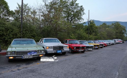 رالی خانوادگی خودروهای کلاسیک، تهران کاسپین در سال 98 + تصاویر و فیلم