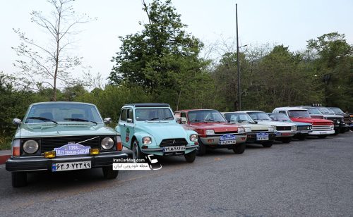 رالی خانوادگی خودروهای کلاسیک، تهران کاسپین در سال 98 + تصاویر و فیلم