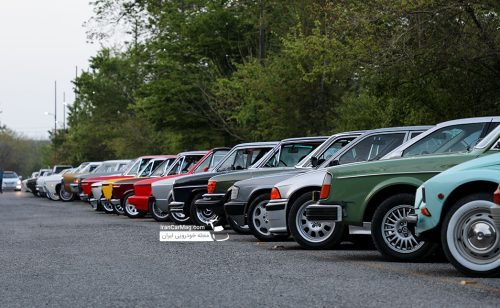 رالی خانوادگی خودروهای کلاسیک، تهران کاسپین در سال 98 + تصاویر و فیلم