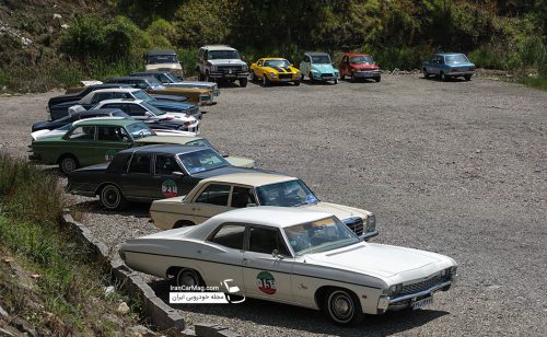 رالی خانوادگی خودروهای کلاسیک، تهران کاسپین در سال 98 + تصاویر و فیلم