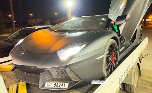 لامبورگینی اونتادور در ایران! پس از 12 سال دوباره لامبورگینی آمد! اینبار 12 سیلندر رودستر!