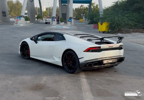 ورود لامبورگینی هوراکان LP610-4 به کیش، چهارمین لامبورگینی در جزیره
